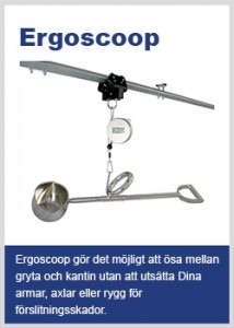 Ergonomisk skop - ösur